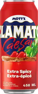 Canada Dry Mott's Motts Clamato Caesar Extra Spicy