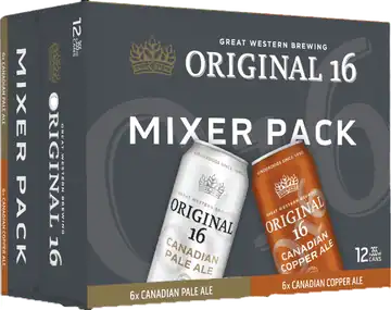 Great Western Brewing Company Great Western Original 16 Mixer Pack