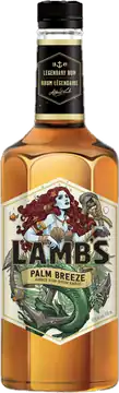 Lamb's Navy Rum Lambs Palm Breeze Amber Rum
