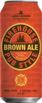 Lake of Bays Brewing Company Lake Of The Woods Brewing Firehouse Pub Style Brown Ale