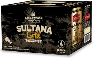Lake of the Woods Brewing Co. Lake Of The Woods Brewing Sultana Gold Blonde Ale