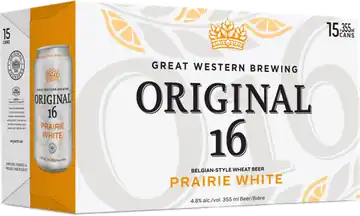 Great Western Brewing Company Great Western Original 16 Prairie White Wheat Beer