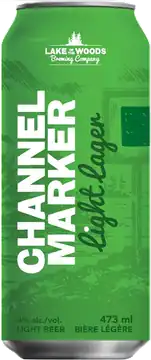 Lake of the Woods Brewing Co. Lake Of The Woods Brewing Channel Marker Light Lager