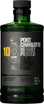 Bruichladdich Distillery Bruichladdich 10 Port Charlotte Islay Single Malt Scotch Whisky