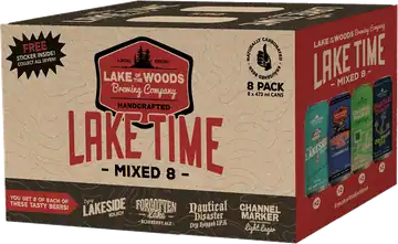 Lake of the Woods Brewing Co. Lake Of The Woods Brewing Lake Time Mixed 8