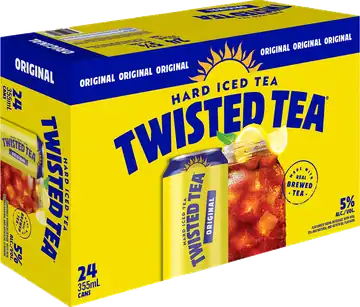 The Boston Beer Company Twisted Tea Hard Iced Tea Original