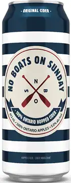 No Boats Cider No Boats On Sunday Apple Cider