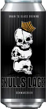 Oxus Brewing Company Grain To Glass Skulls Lager