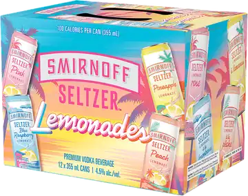 The Smirnoff Co. Smirnoff Seltzer Lemonades Variety Pack