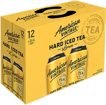 RTD Canada American Vintage Lemon Hard Iced Tea