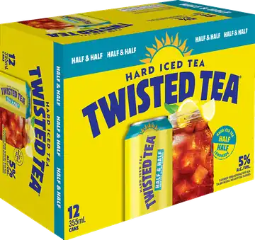 The Boston Beer Company Twisted Tea Hard Iced Tea Half & Half