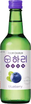 Lotte Chilsung Beverage Co Chum Churum Blueberry Soju