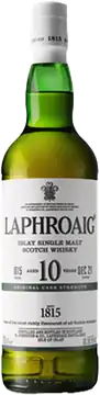 Laphroaig Single Malt Whisky Laphroaig 10 Yo Cask Strength Batch 15 Islay Single Malt Scotch