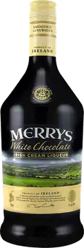 MERRYS WHITE CHOCOLATE IRISH CREAM LIQUEUR Merrys White Chocolate Irish Cream Liqueur