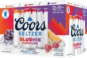 Molson Canada Coors Seltzer Slushie Mixer Pack