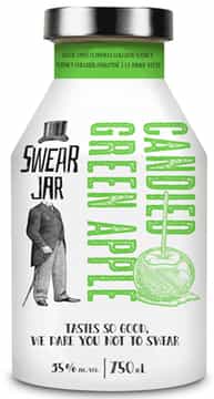 Blue Spike Beverages Swear Jar Candied Green Apple Whisky