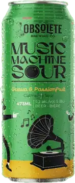 Obsolete Brewing Co Obsolete Brewing Music Machine Guava & Passion Fruit Sour