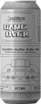 Obsolete Brewing Co Obsolete Brewing Game Over Double India Pale Ale