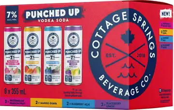 Iconic Brewing Company Cottage Springs Punched Up Vodka Soda