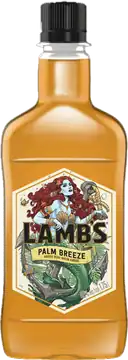 Lamb's Navy Rum Lambs Palm Breeze Amber Rum
