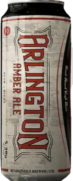 Rendezvous Brewing Ltd Rendezvous Brewing Arlington Amber Ale