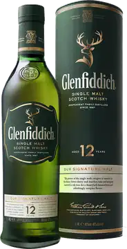 The Glenfiddich Distillery Glenfiddich 12 Yo Single Malt Scotch Whisky