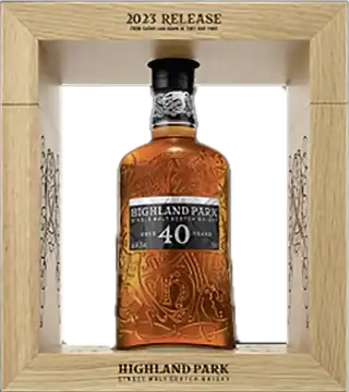 Highland Park Distillers Highland Park 40 Yo Single Malt Scotch Whisky 2023 Release
