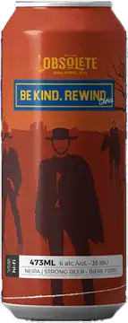 Obsolete Brewing Co Obsolete Brewing Be Kind Rewind The Good The Bad And The Ugly Ale