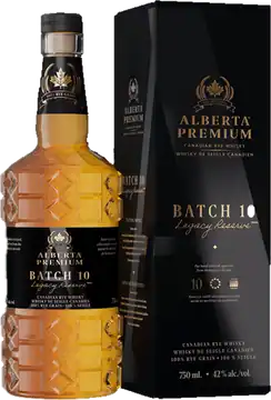 Alberta Distillers Limited Alberta Premium Batch 10 Legacy Reserve Canadian Rye Whisky