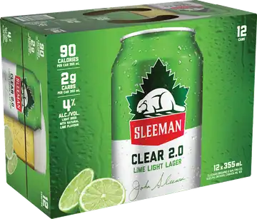 Sleeman Brewing & Malting Co Sleeman Clear 2.0 Lime