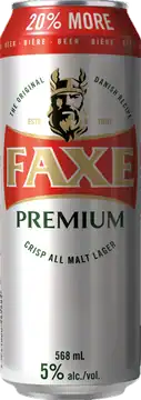 Royal Unibrew Faxe Premium Lager