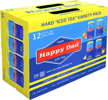 Happy Dad Hard Seltzer Happy Dad Hard Iced Tea Variety Pack