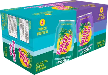 Canada Dry Motts Tahiti Treat & Vodka Paradise Pack