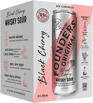 Founder's Original Founder'S Original Black Cherry Whisky Sour