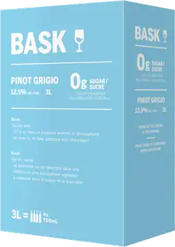 Arterra Wines Bask Pinot Grigio