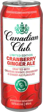 The Canadian Club Whiskey Co Canadian Club Cranberry Ginger Ale