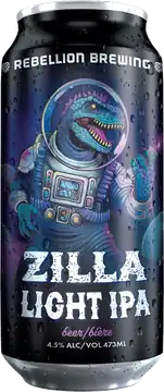 Rebellion Brewing Rebellion Zilla Light Ipa