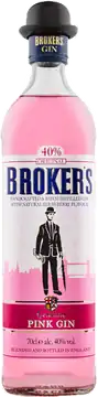 Broker's Gin Broker'S Genuine Pink Strawberry Gin