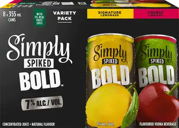 Molson Canada Simply Spiked Bold Variety Pack