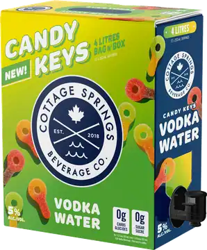 Cottage Springs Vodka Cottage Springs Candy Keys Vodka Water