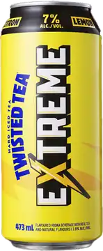 The Boston Beer Company Twisted Tea Hard Iced Tea Extreme Lemon