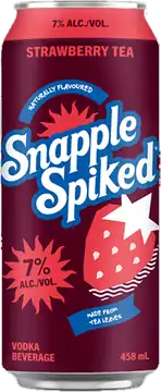 Canada Dry Mott's Snapple Spiked 7 Strawberry Tea