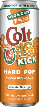 Sleeman Brewing & Malting Co Colt 45 Kick Classic Orange