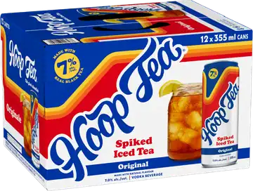 Labatt Brewing Company Hoop Tea Spiked Iced Tea Original