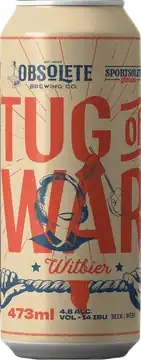 Obsolete Brewing Co Obsolete Brewing Tug Of War Witbier Raspberry Edition