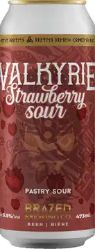 Brazen Hall Brewery Brazen Brewing Valkyrie Strawberry Sour