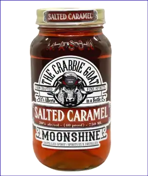Crabbie Goat The Crabbie Goat Salted Caramel Moonshine Liqueur