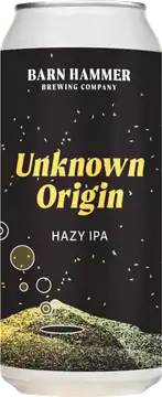 Barn Hammer Brewing Company Barn Hammer Brewing Unknown Origin Hazy Ipa