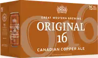 Great Western Brewing Company Great Western Original 16 Canadian Copper Ale