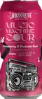 Obsolete Brewing Music Machine Strawberry Rhubarb Sour